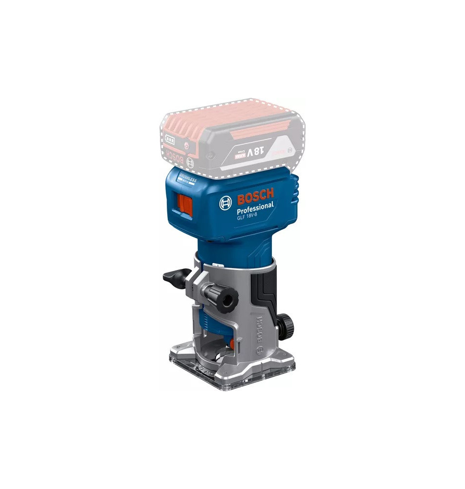 Frezarka górnowrzecionowa akumulatorowa Bosch GLF 18V-8