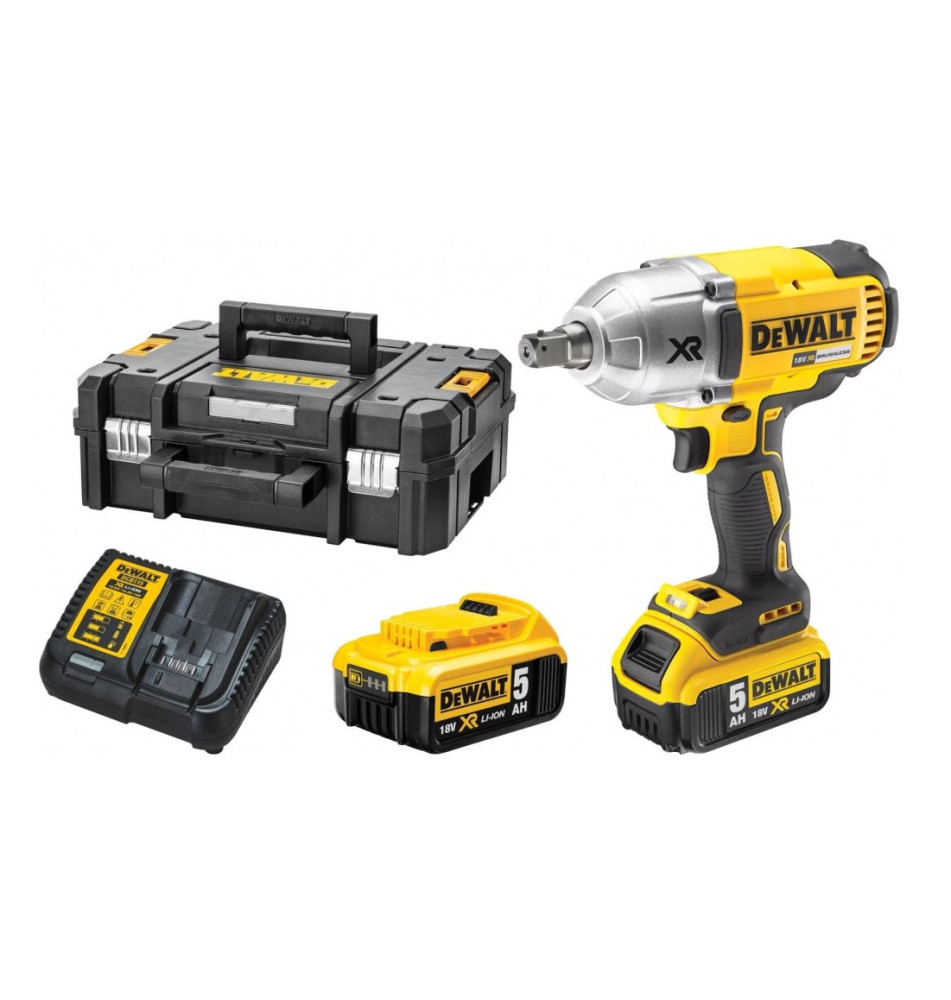 KLUCZ UDAROWY XR 1/2'' 18V 2*5.0AH TSTAK 1625 NM - DW DCF899P2
