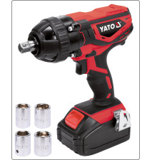 KLUCZ UDAROWY 18V 1/2'' 300NM 2.0AH - YT-82804