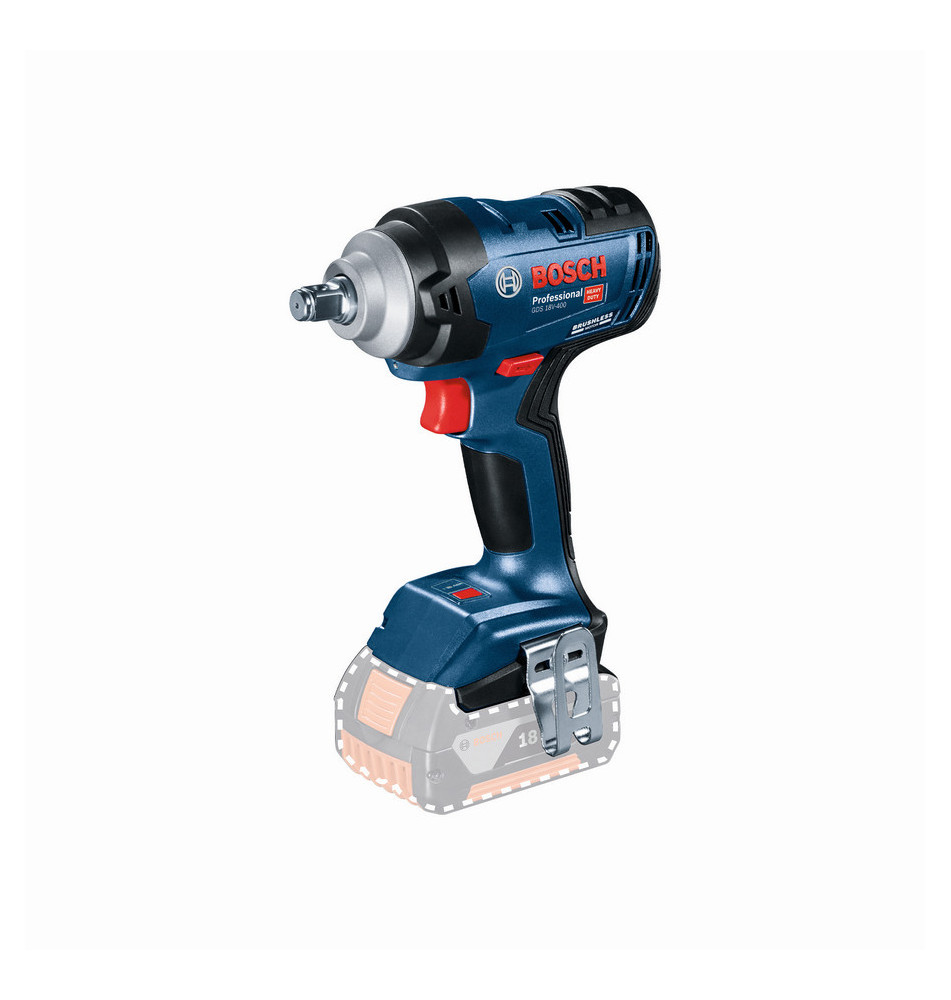 KLUCZ UDAROWY AKUMULATOROWY 1/2'' GDS 18V-400 0*AH - B 6019K0021