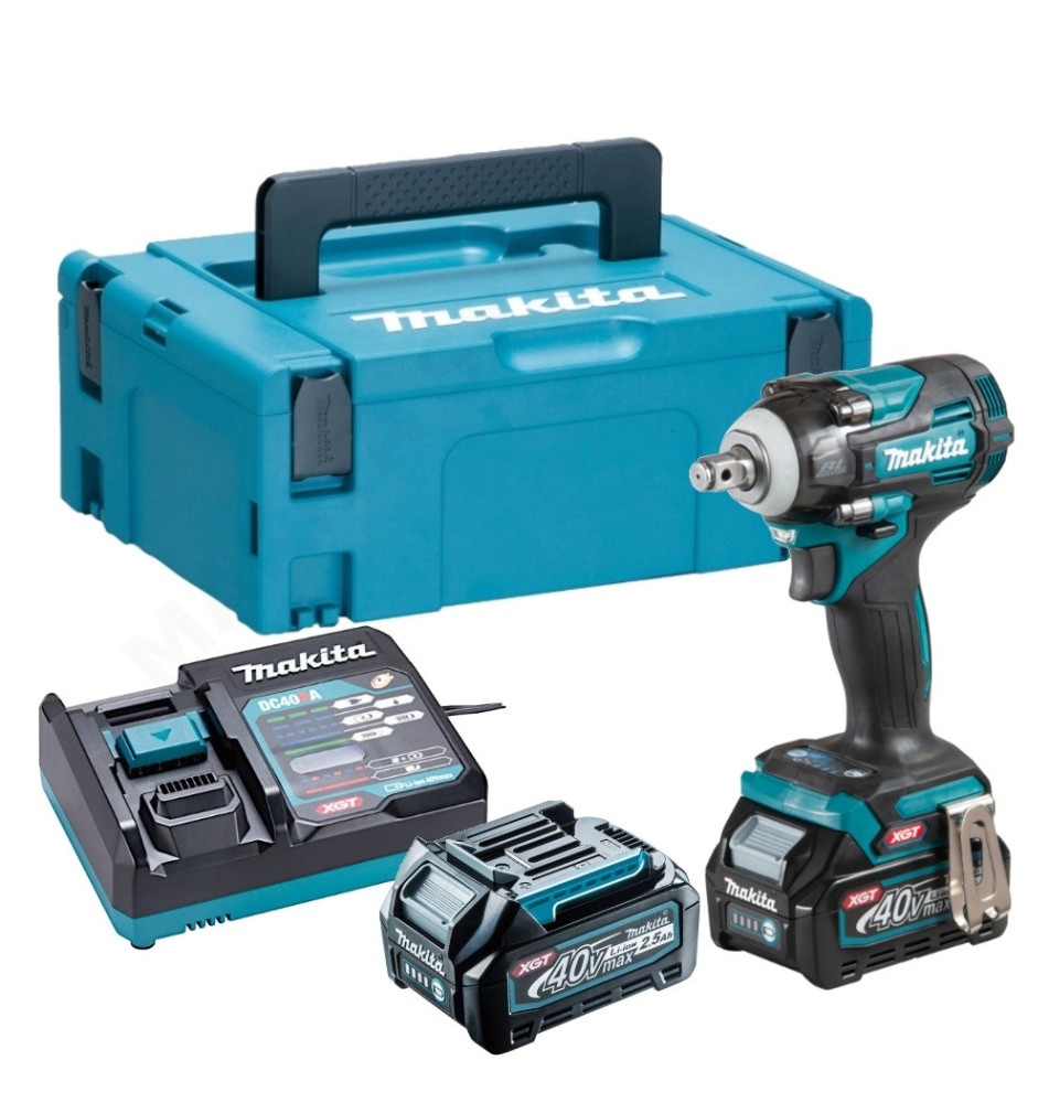 KLUCZ UDAROWY AKUMULATOROWY 1/2'' 40V XGT 350NM 2*2.5AH MAKP - M TW004GD201