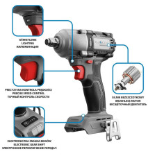 KLUCZ UDAROWY BEZSZCZOTKOWY ENERGY 18V LI-LON BEZ AKUM 450NM - T 58G038