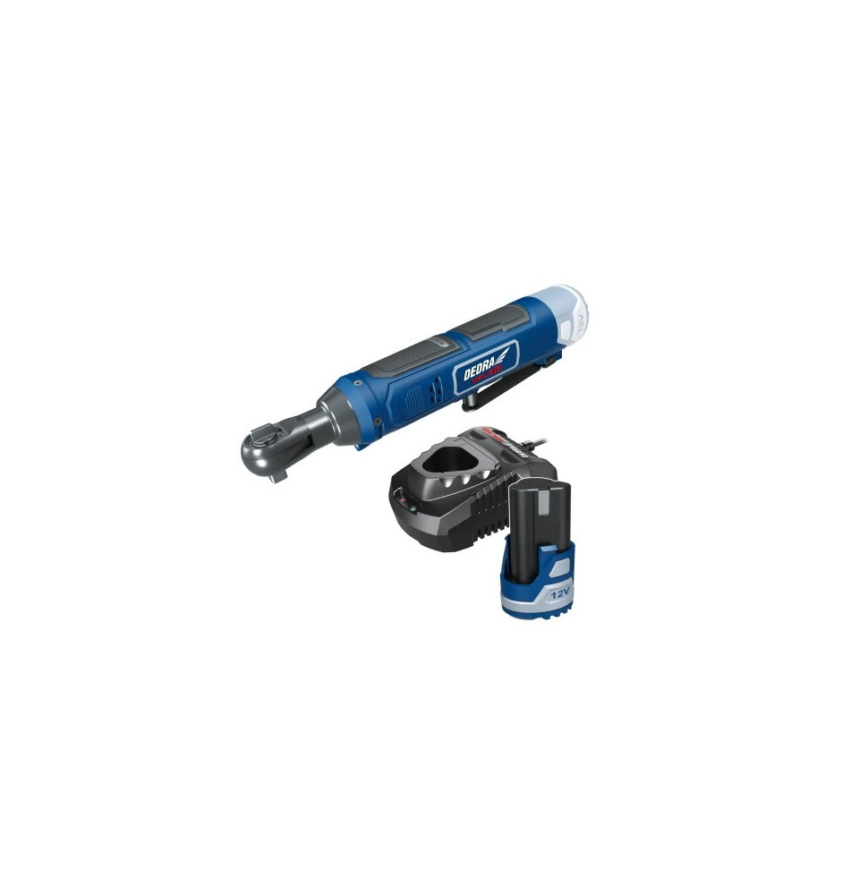 KLUCZ KĄTOWY AKUMULATOROWY 12V 3/8' 1*2.0AH - DED7310T11